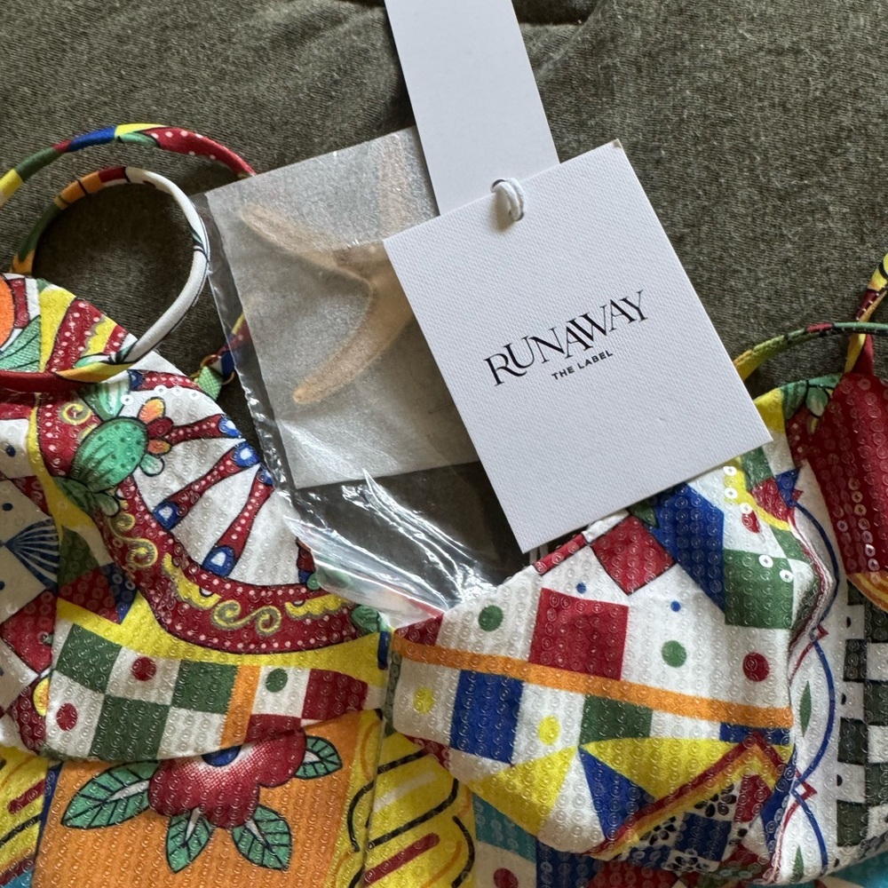 Runway the Label Vibrant Patchwork Midi Dress - Picture 5 of 5